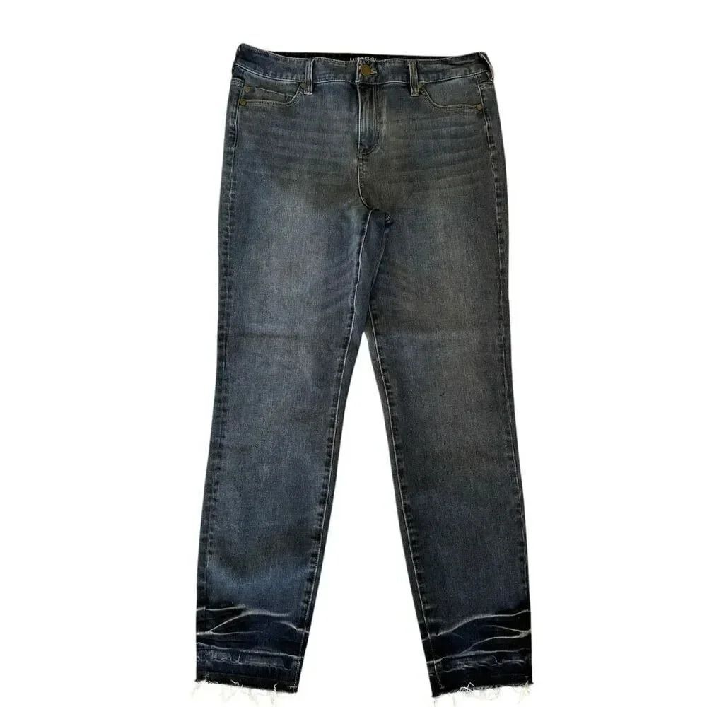 Liverpool High Rise Ankle Raw Hem Slim Women’s Jeans SZ 10/30 # 2321